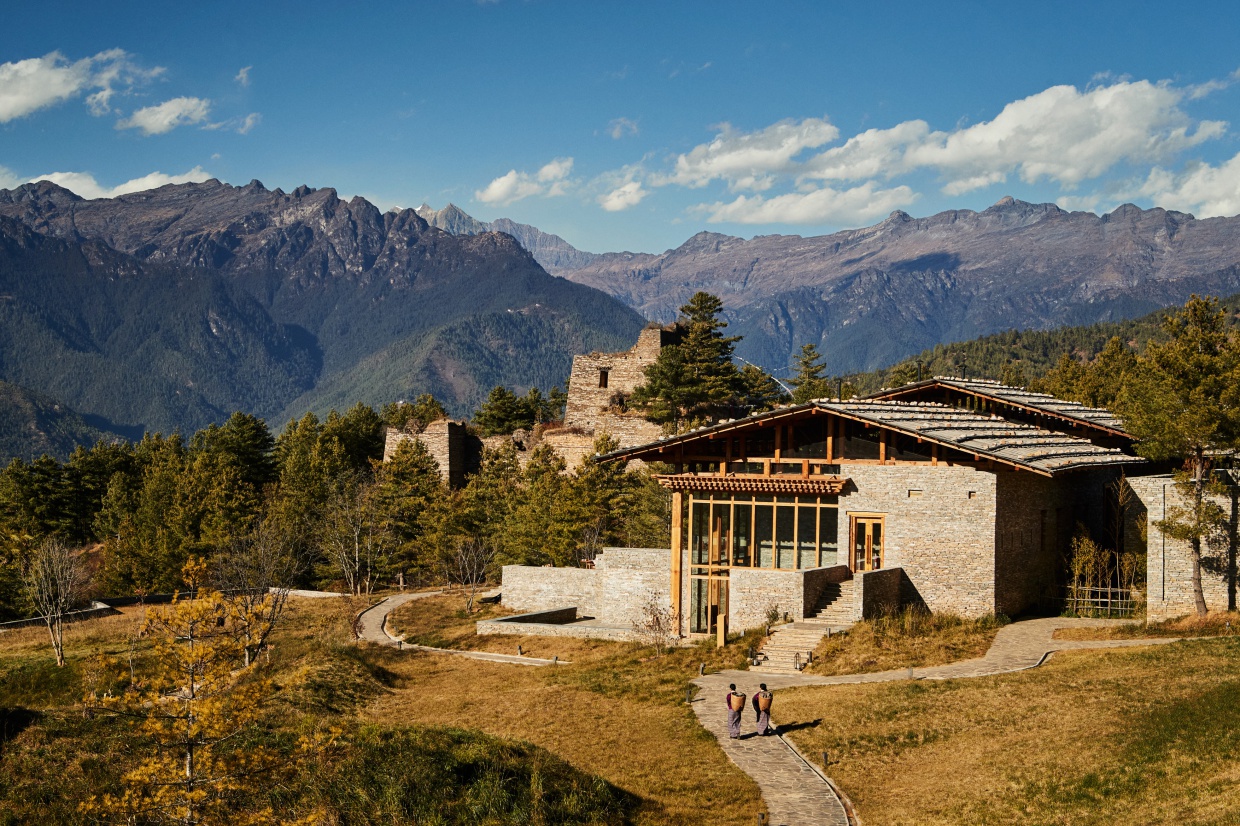 Paro_Main_Building_ruins_Six_Senses_Travel_Deluxe